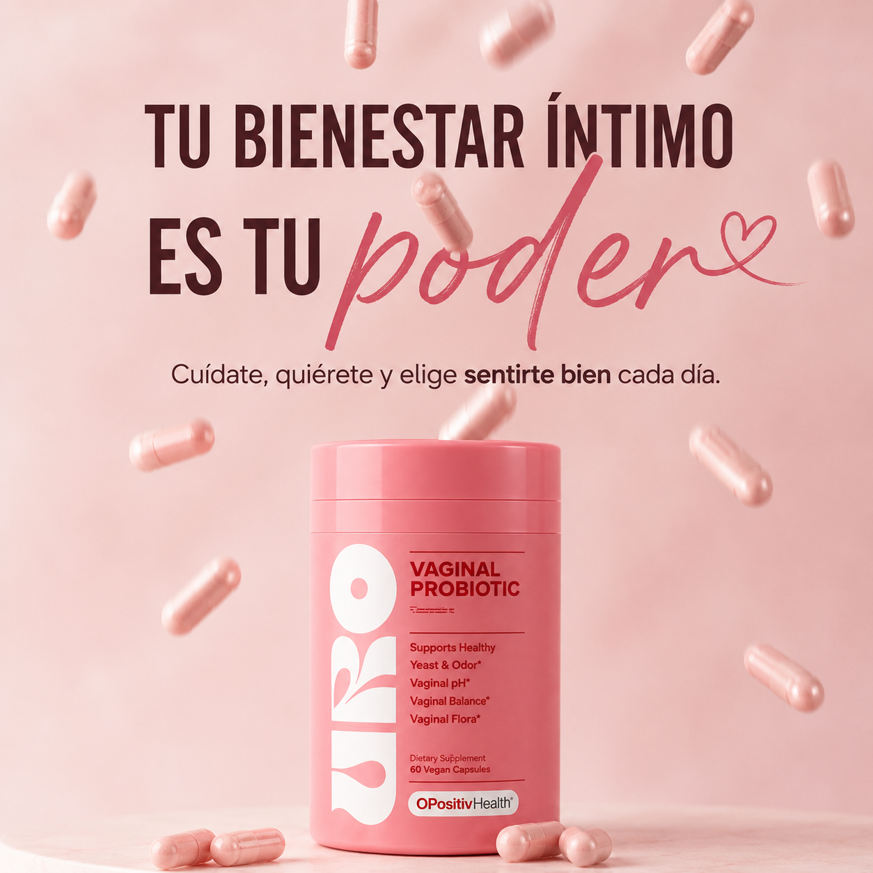 URO Probioticos Para La Salud Intima femenina
